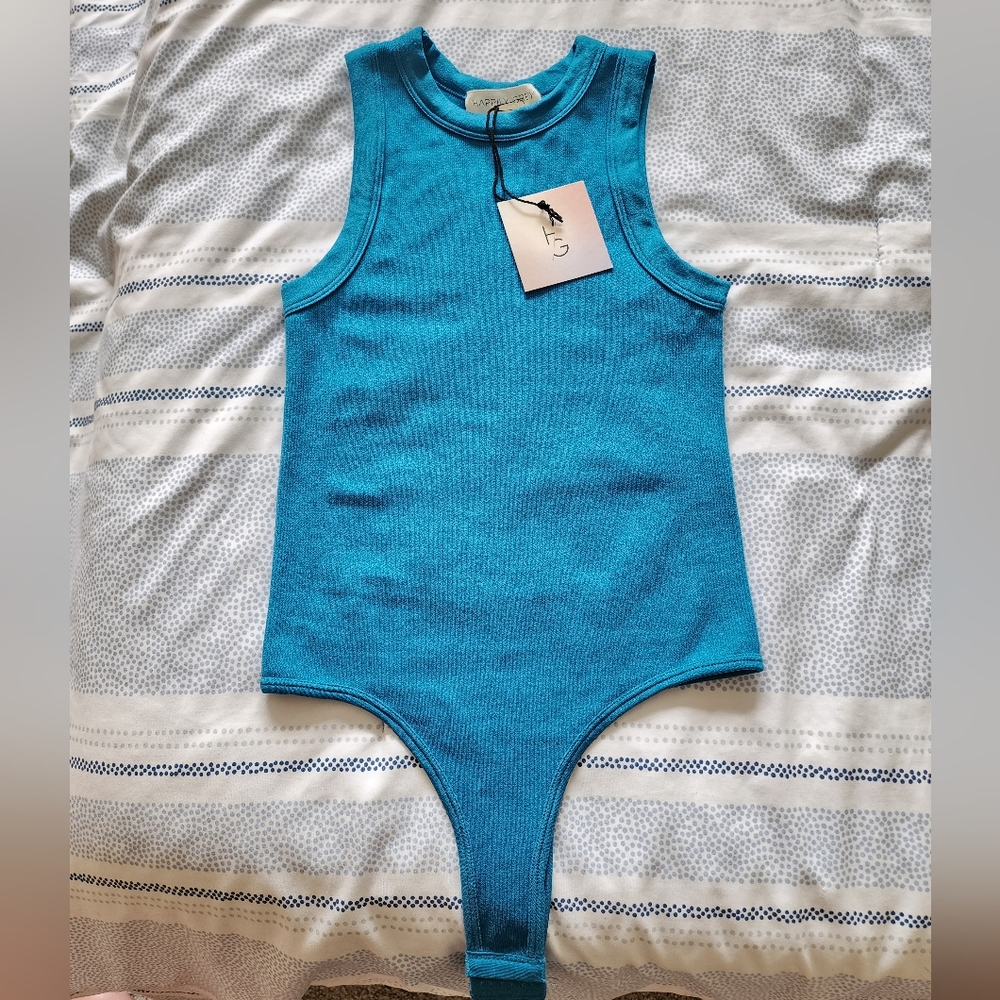 Happily Grey thong bodysuit